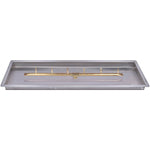 Load image into Gallery viewer, Linear Drop In Pan w/ Linear Bullet Burner - (24" - 84") - Outdoor Fire and Patio