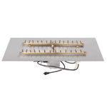 Load image into Gallery viewer, Linear Flat Pan w/ 'H' Bullet Burner (24" - 84") - Outdoor Fire and Patio