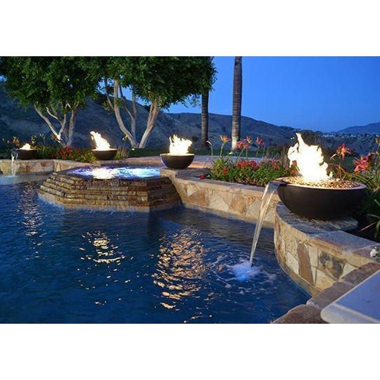 Luxe Pool Fire Bowl - Outdoor Fire and Patio