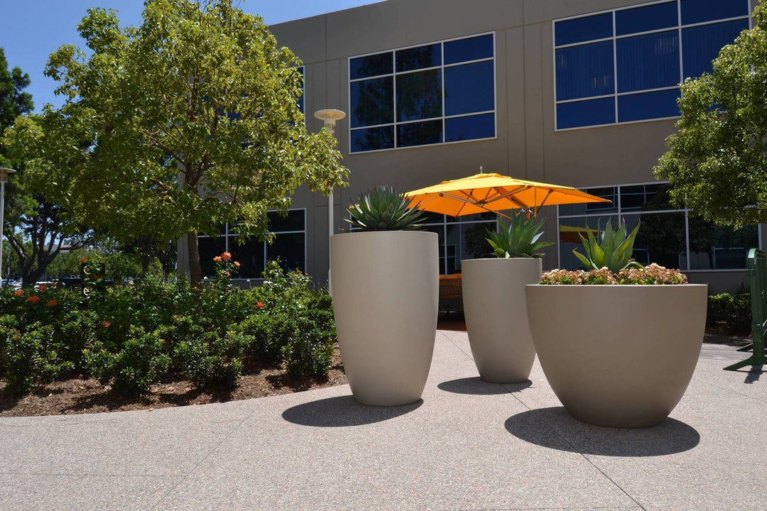 Luxe Tall Planter Bowl - Outdoor Fire and Patio