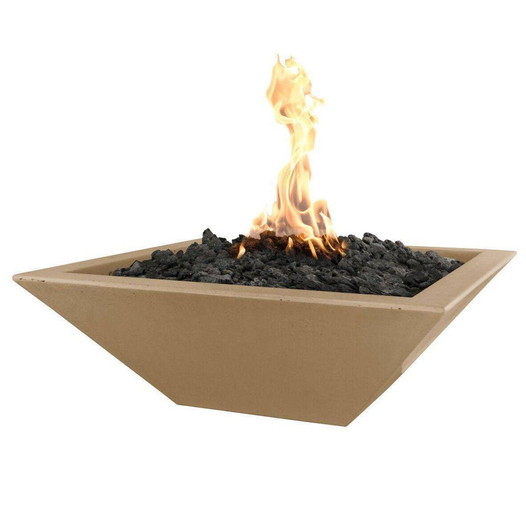 Maya Concrete Fire Bowl - Outdoor Fire and Patio