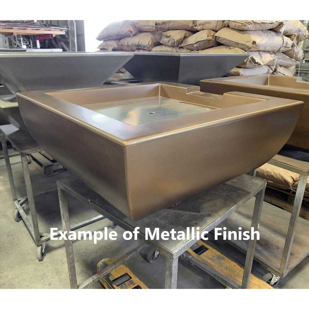 Maya Concrete Fire Bowl - Outdoor Fire and Patio