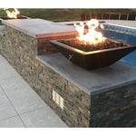 Load image into Gallery viewer, Maya Concrete Fire Bowl - Outdoor Fire and Patio