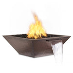 Load image into Gallery viewer, Maya Copper Pool Fire Bowl