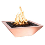 Load image into Gallery viewer, Maya Copper Fire Bowl - Outdoor Fire and Patio