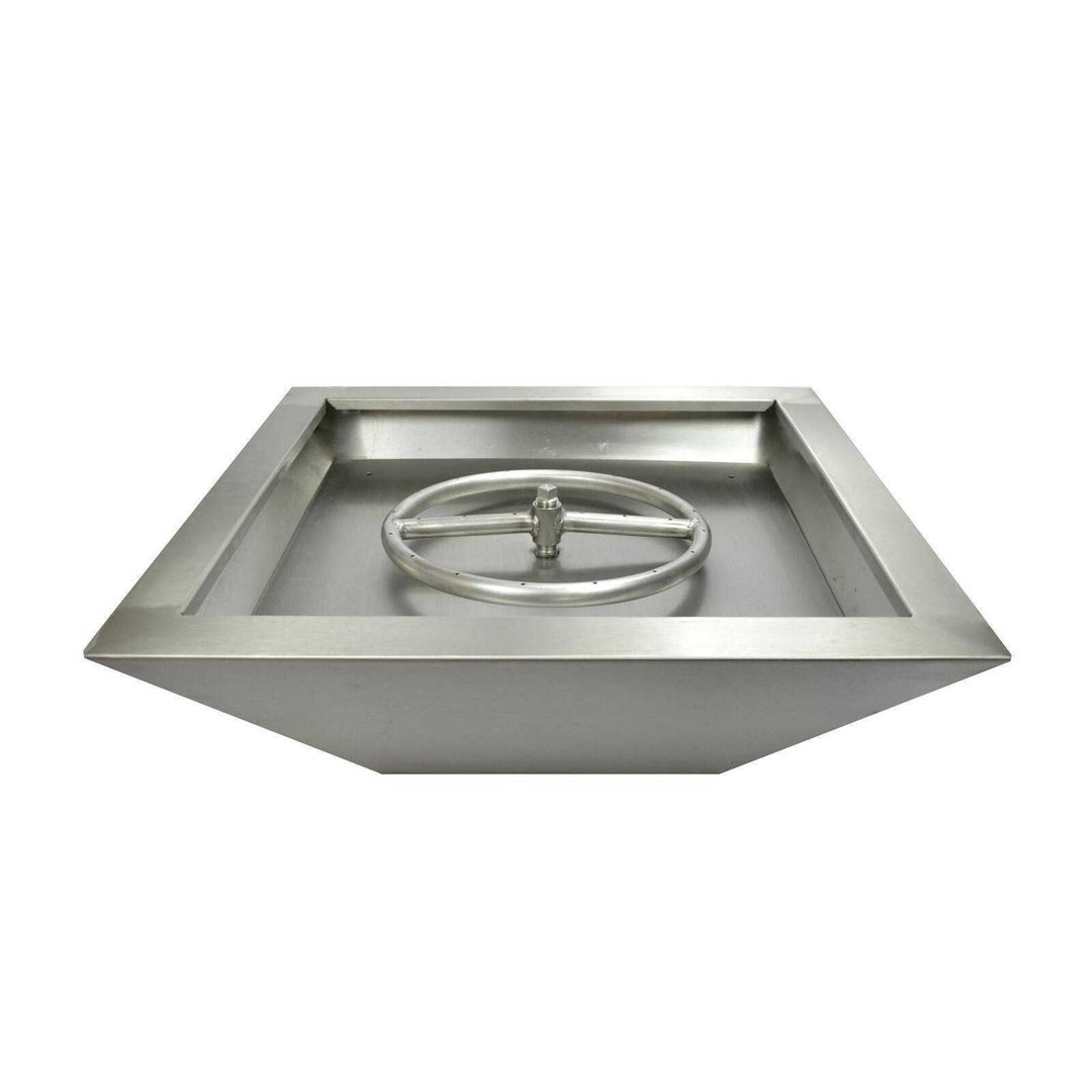 Maya Fire Bowl – Stainless Steel - Outdoor Fire and Patio