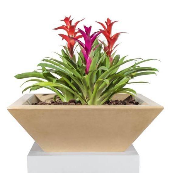 Maya Planter Bowl | Modern Indoor & Outdoor Planter - Outdoor Fire and Patio