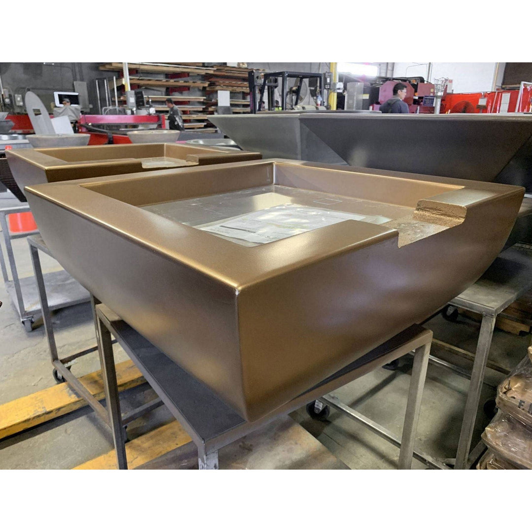 Maya Pool Fire and Water Bowl - Outdoor Fire and Patio