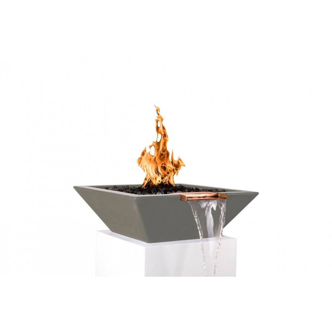 Maya Pool Fire and Water Bowl - Outdoor Fire and Patio