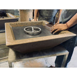 Load image into Gallery viewer, Maya Pool Fire and Water Bowl - Outdoor Fire and Patio