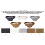 Load image into Gallery viewer, Maya Pool Fire and Water Bowl - Outdoor Fire and Patio