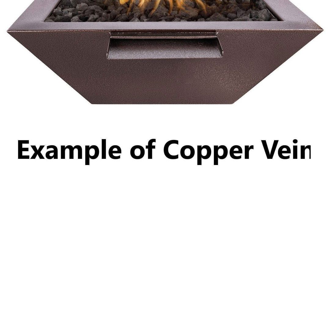 Maya Pool Water Bowl - Powder Coated Steel - Outdoor Fire and Patio