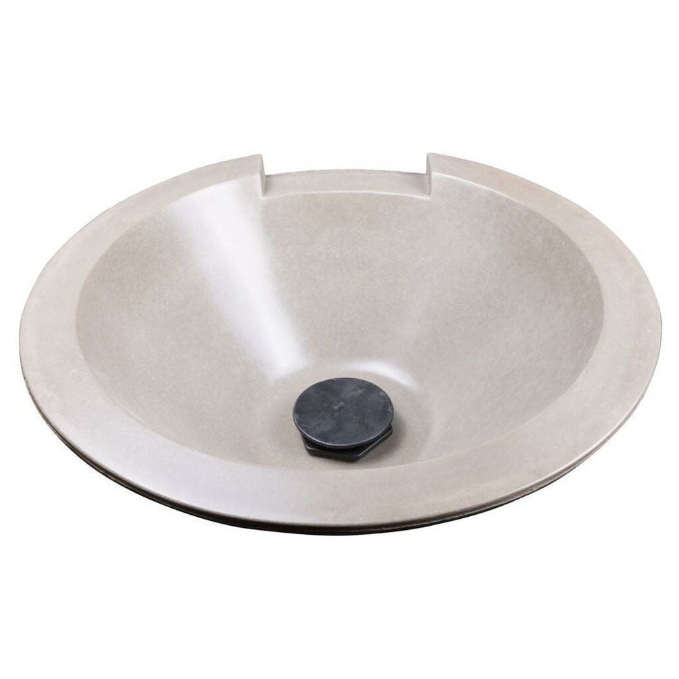 Maya Wood Grain Pool Water Bowl - Outdoor Fire and Patio