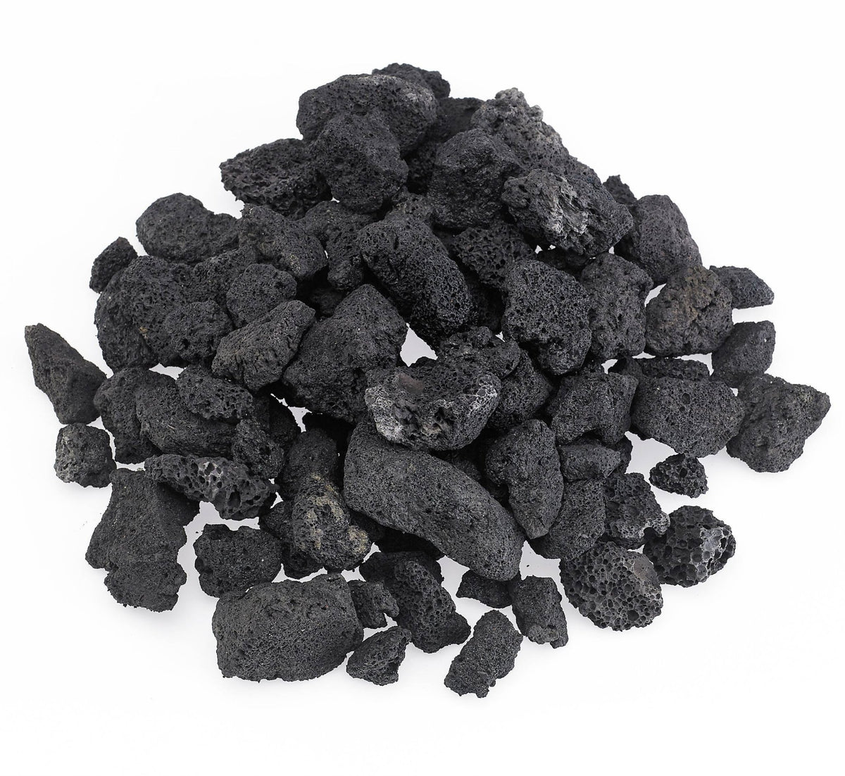 Lava Racks Medium Lava Rock: 10 lb. Bag for Stunning Landscapes – Outdoor Fire and ...