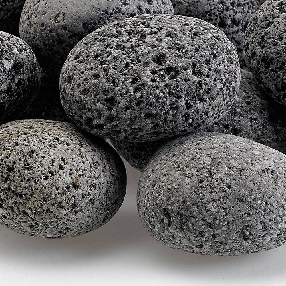 Medium Tumbled Lava Stone (1" - 2") - 10 lb. Bags - Outdoor Fire and Patio