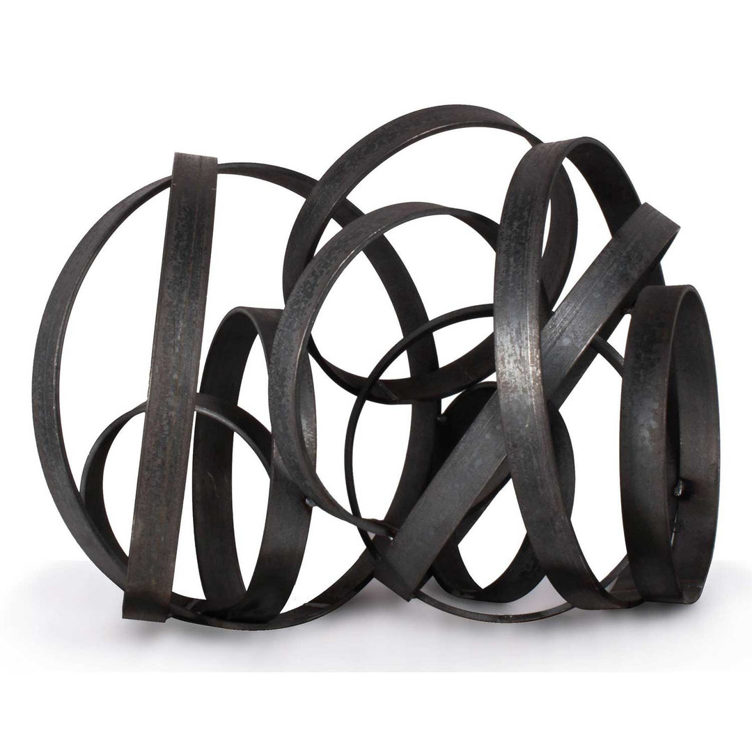 Mild Steel Hoops - Sets Over Existing Burner - Outdoor Fire and Patio