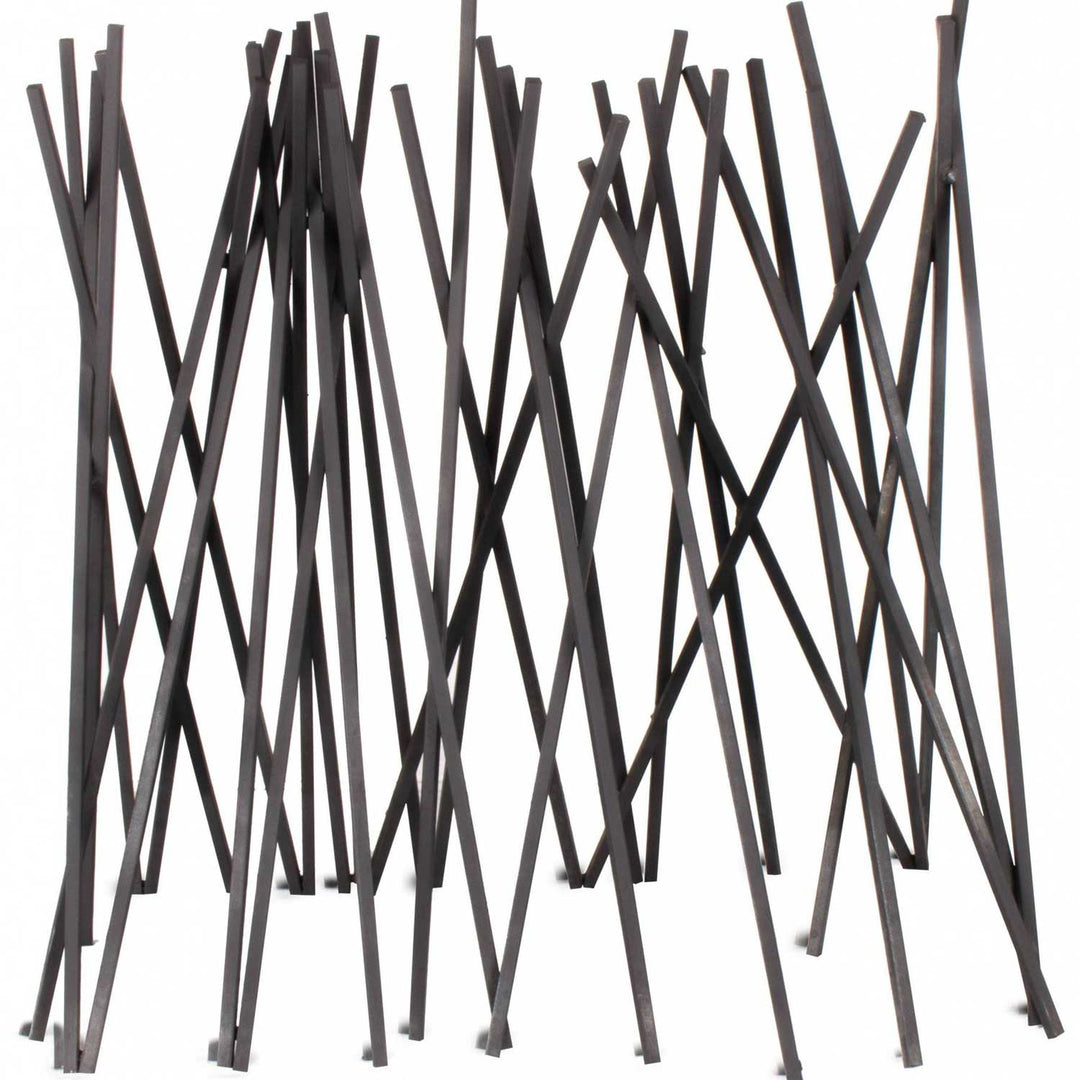 Milled 1/4" Steel Fire Twigs - Sets Over Existing Burner - Outdoor Fire and Patio