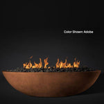 Load image into Gallery viewer, Slick Rock Concrete Fire Bowl 60&quot; Oasis Oval