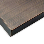Load image into Gallery viewer, Oil Rubbed Bronze Stainless Steel Rectangular Fire Pit Covers - Outdoor Fire and Patio