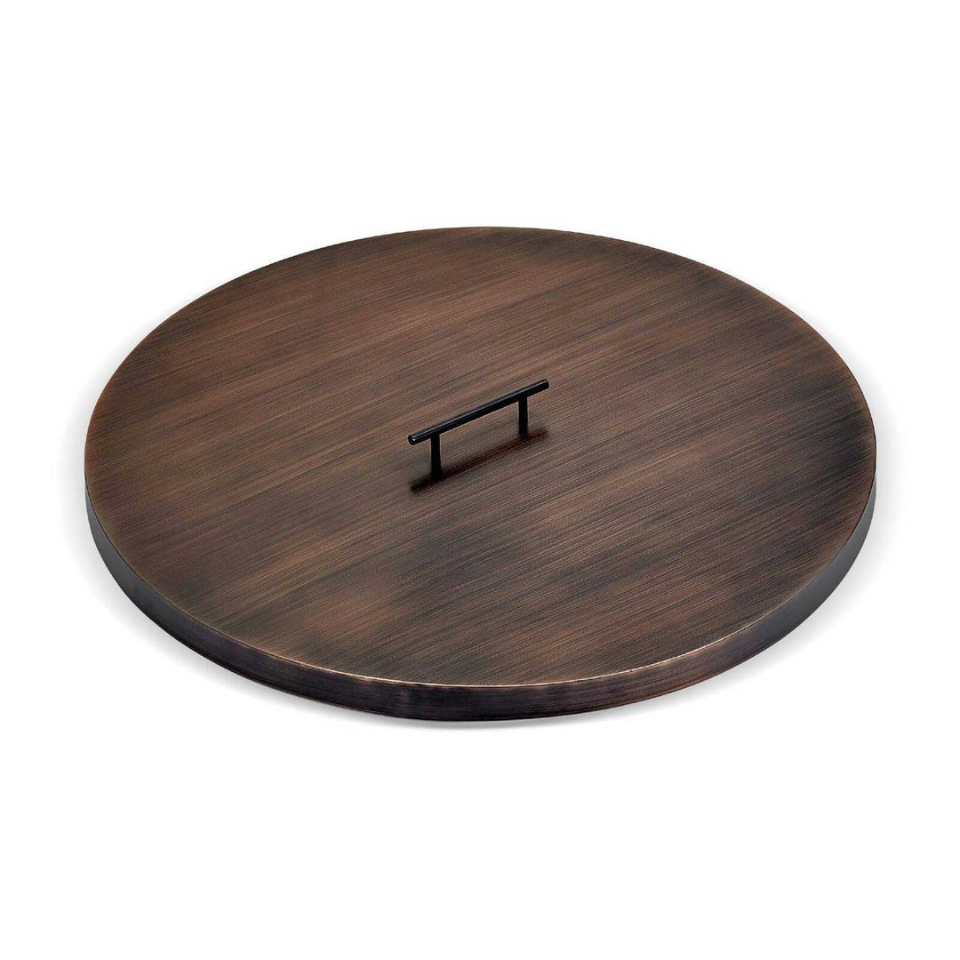 Oil Rubbed Bronze Stainless Steel Round Cover