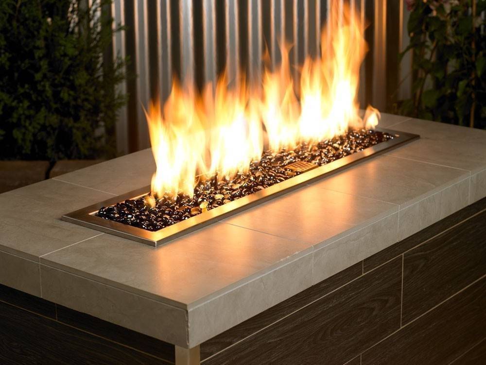 Onyx Black Fire Glass Beads - Outdoor Fire and Patio