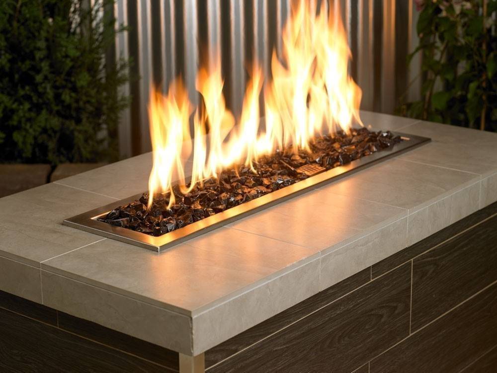Onyx Fire Pit Glass