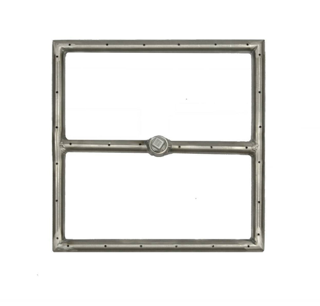 Square Gas Fire Ring