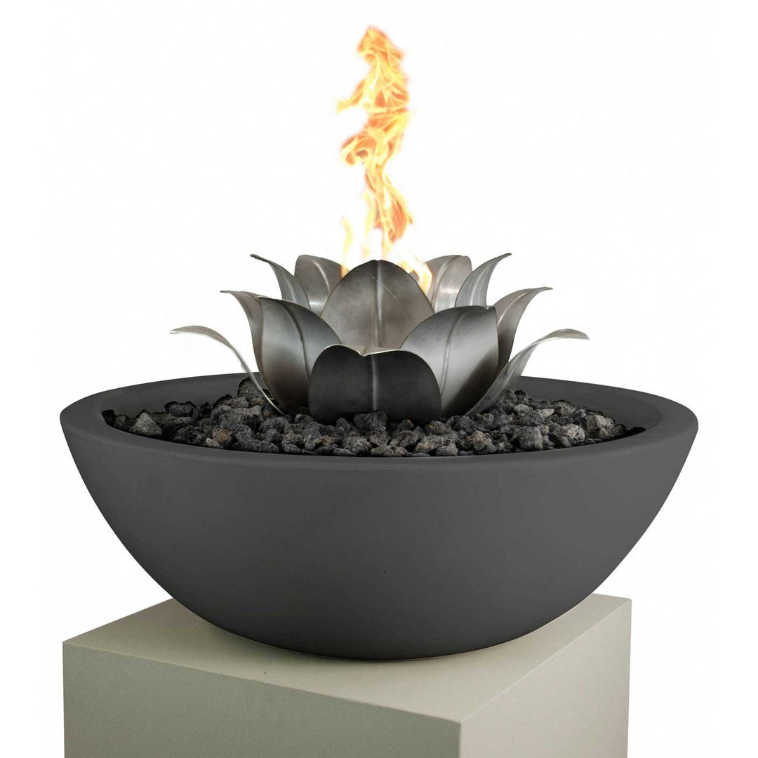 Lotus Flower Burner - Stainless Steel - Male Connection | Starting at $1,050 - Outdoor Fire and Patio