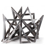 Load image into Gallery viewer, Steel Triangle Sculpture - Sets Over Existing Burner | Starting at - Outdoor Fire and Patio
