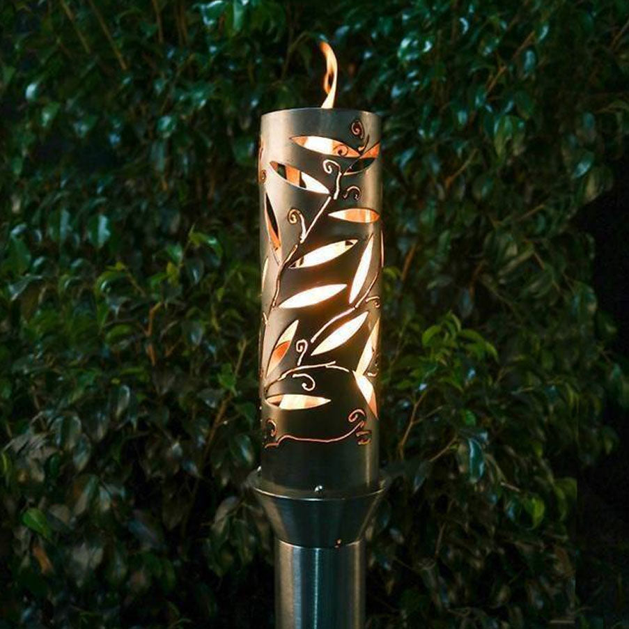 Flower Etched Top Torch