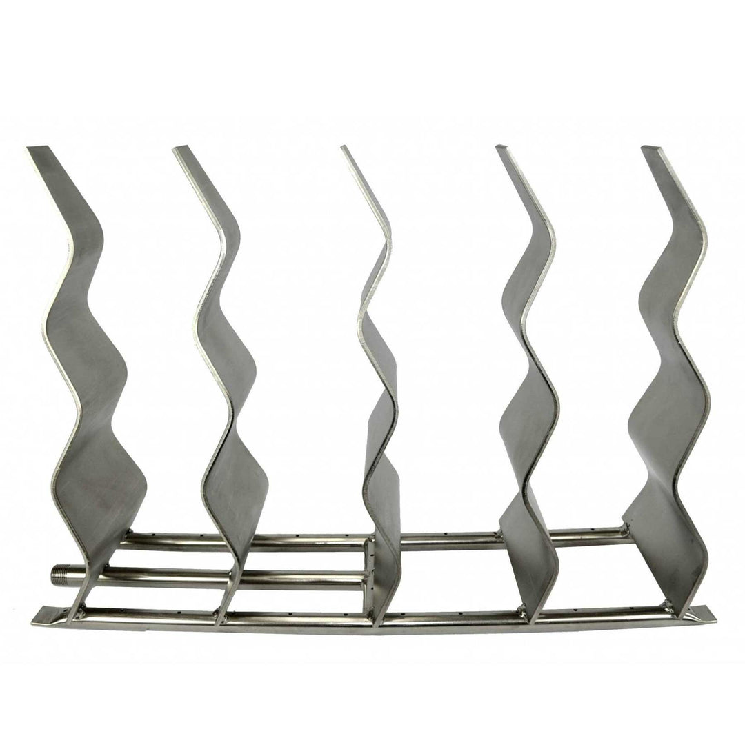 Stainless Steel Fire Waves - Includes Burner | Starting at