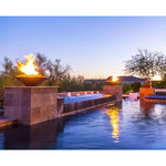 Load image into Gallery viewer, Pebble Tec 33" Cone Fire Bowl - Honed Smooth - Outdoor Fire and Patio