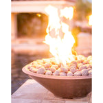 Load image into Gallery viewer, Pebble Tec 33" Cone Fire Bowl - Honed Smooth - Outdoor Fire and Patio