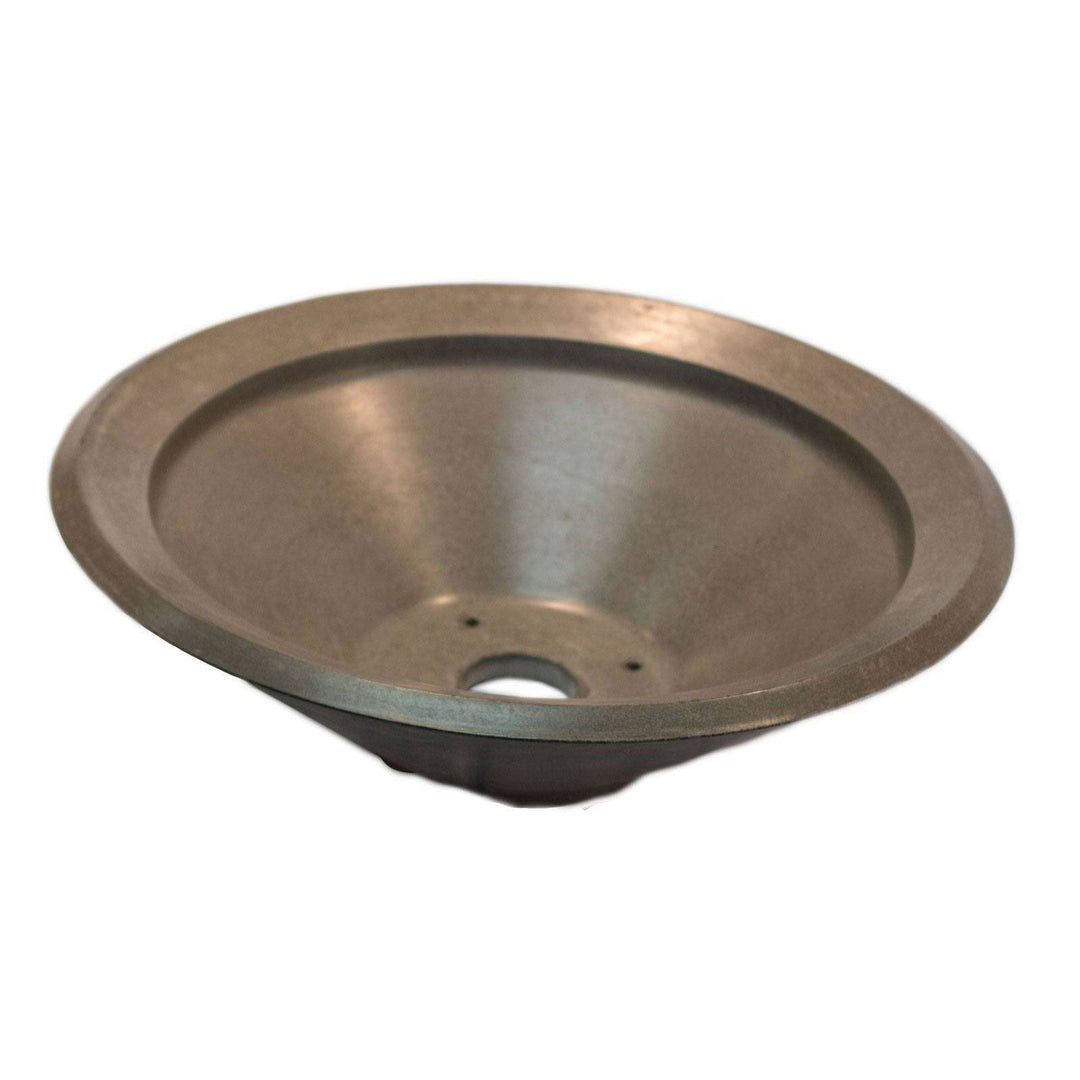 Pebble Tec 33" Cone Fire Bowl - Natural Textured - Outdoor Fire and Patio