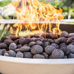 Load image into Gallery viewer, Pebble Tec 33" Round Fire Bowl - Honed Smooth - Outdoor Fire and Patio