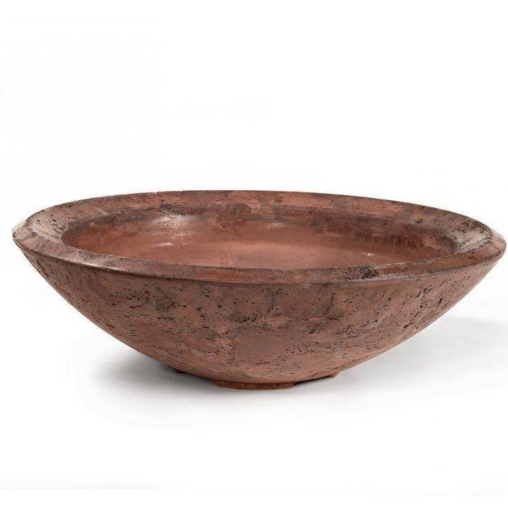Pebble Tec 33" Round Fire Bowl - Natural Textured - Outdoor Fire and Patio