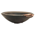Load image into Gallery viewer, Pebble Tec 33" Round Fire &amp; Water Bowl - Honed Smooth - Outdoor Fire and Patio