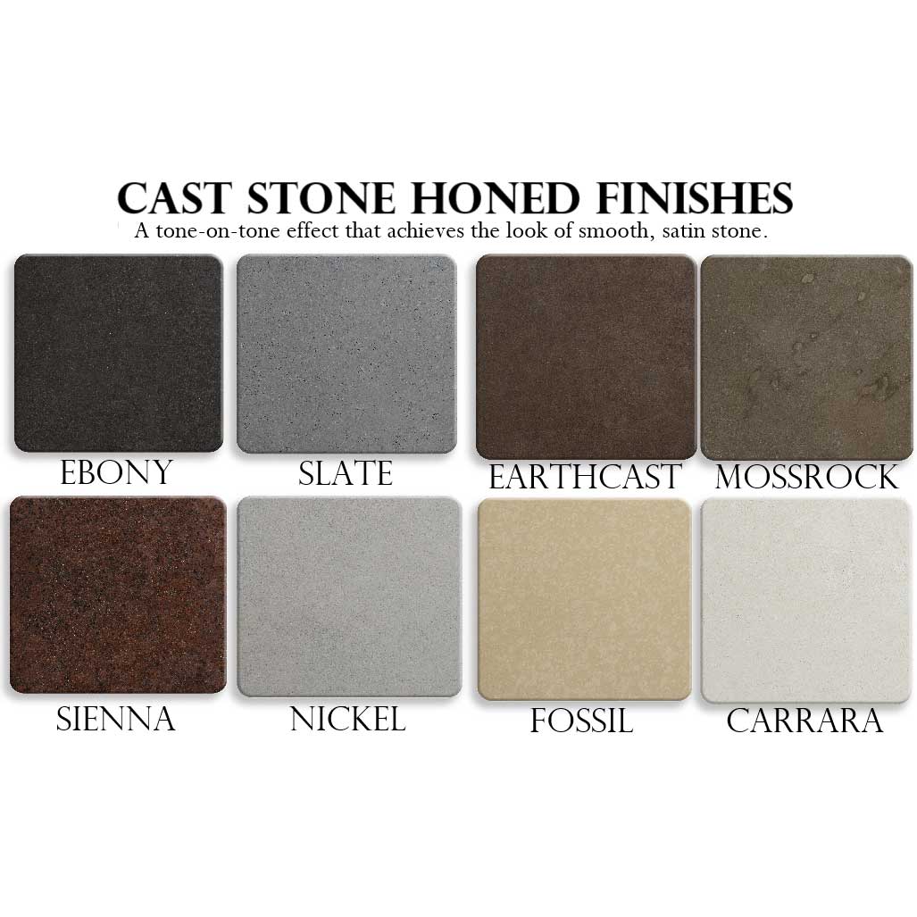 Pebble Tec 33" Square Fire Bowl - Honed Smooth - Outdoor Fire and Patio