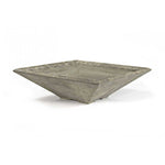 Load image into Gallery viewer, Pebble Tec 33" Square Fire Bowl - Honed Smooth - Outdoor Fire and Patio
