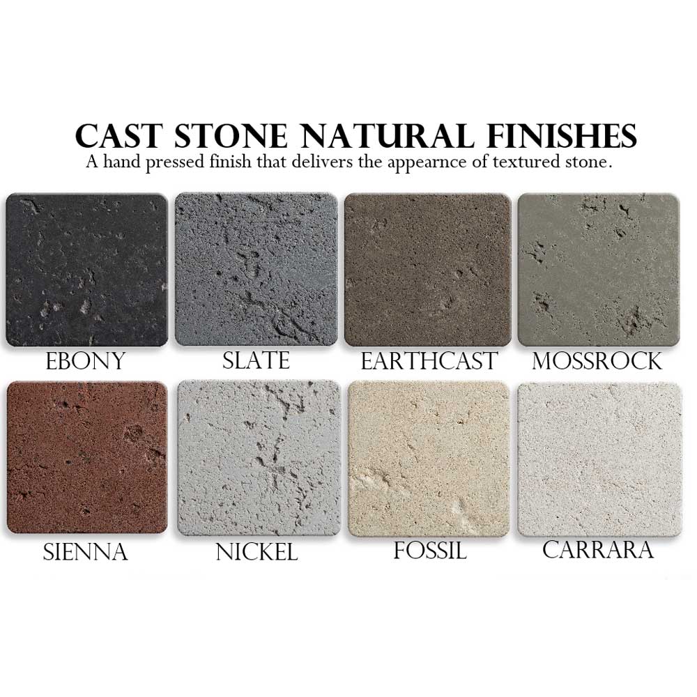 Pebble Tec 33" Square Fire Bowl - Natural Textured - Outdoor Fire and Patio