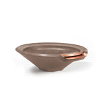 Load image into Gallery viewer, Pebble Tec 33&quot; Cone Fire &amp; Water Bowl - Honed Smooth