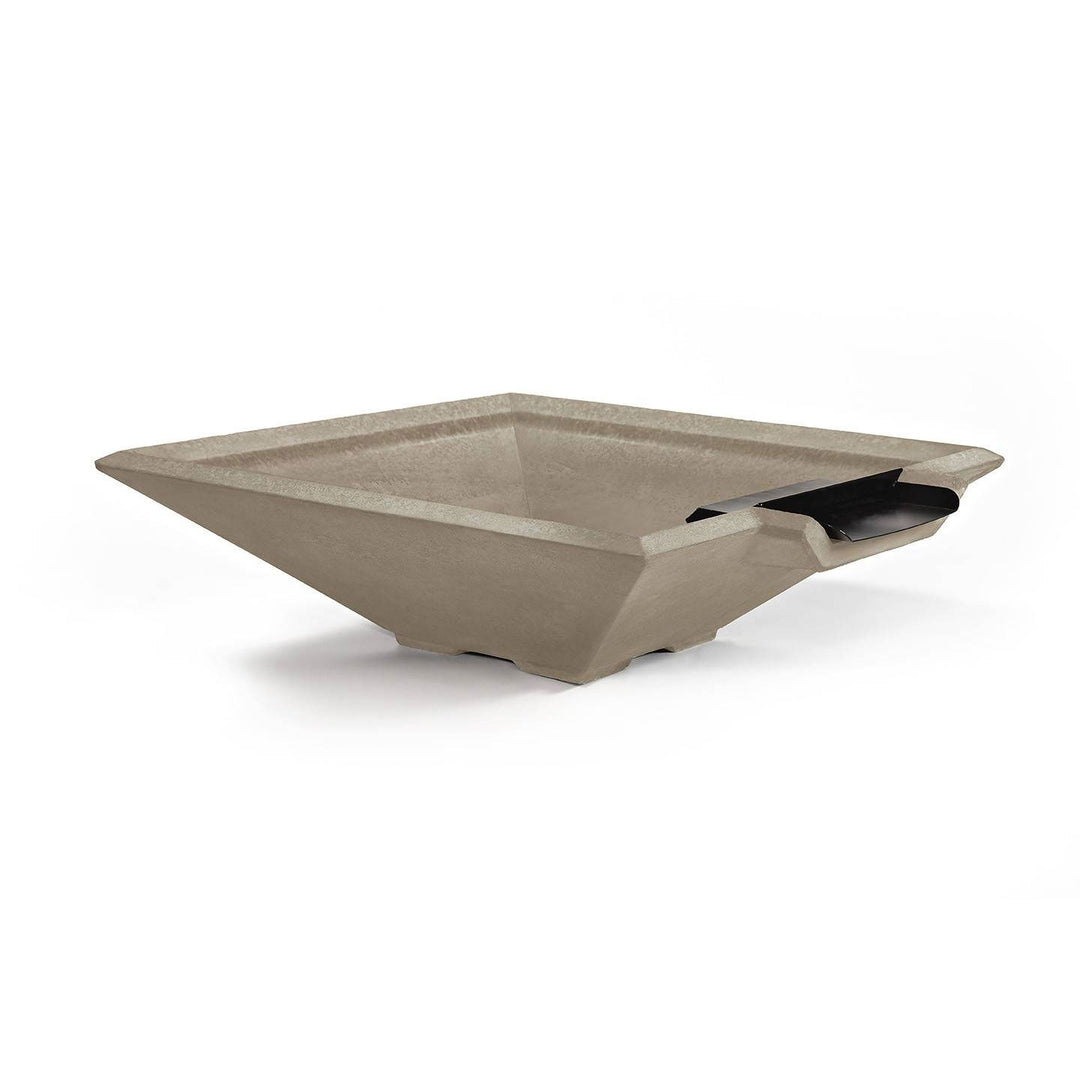 Pebble Tec 33" x 33" Fire & Water Bowl - Honed Smooth