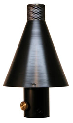 Load image into Gallery viewer, Portable Black Cone Gas Tiki Torch - Outdoor Fire and Patio