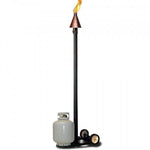 Load image into Gallery viewer, Portable Copper Cone Gas Tiki Torch - Outdoor Fire and Patio
