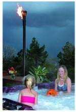 Load image into Gallery viewer, Portable Finger Style Gas Tiki Torch - Outdoor Fire and Patio