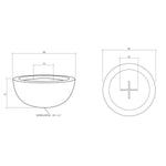 Load image into Gallery viewer, Prism Hardscapes Moderno 2 | 29" Concrete Fire Bowl - Outdoor Fire and Patio