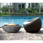 Load image into Gallery viewer, Prism Hardscapes Moderno 4 | 48" Concrete Fire Bowl - Outdoor Fire and Patio