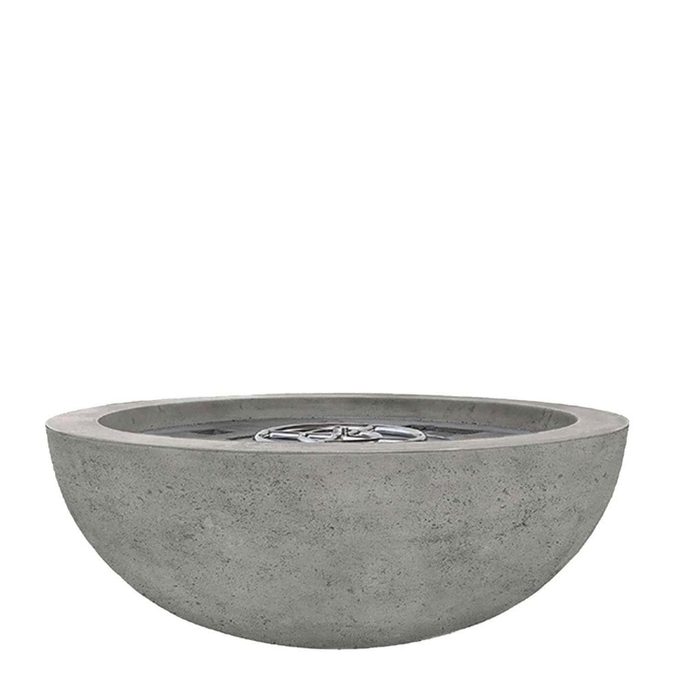 Prism Hardscapes Moderno 4 | 48" Concrete Fire Bowl - Outdoor Fire and Patio