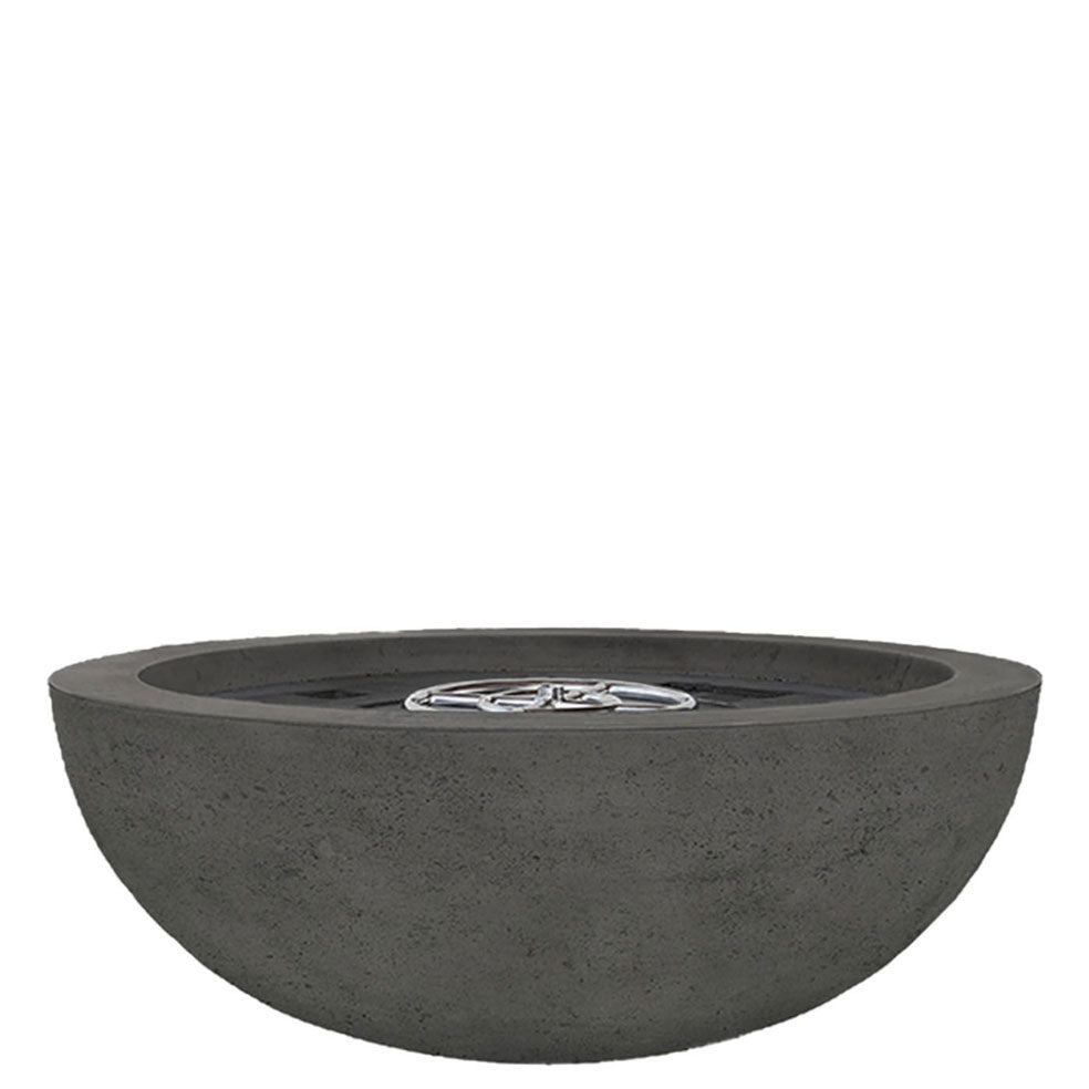 Prism Hardscapes Moderno 4 | 48" Concrete Fire Bowl - Outdoor Fire and Patio
