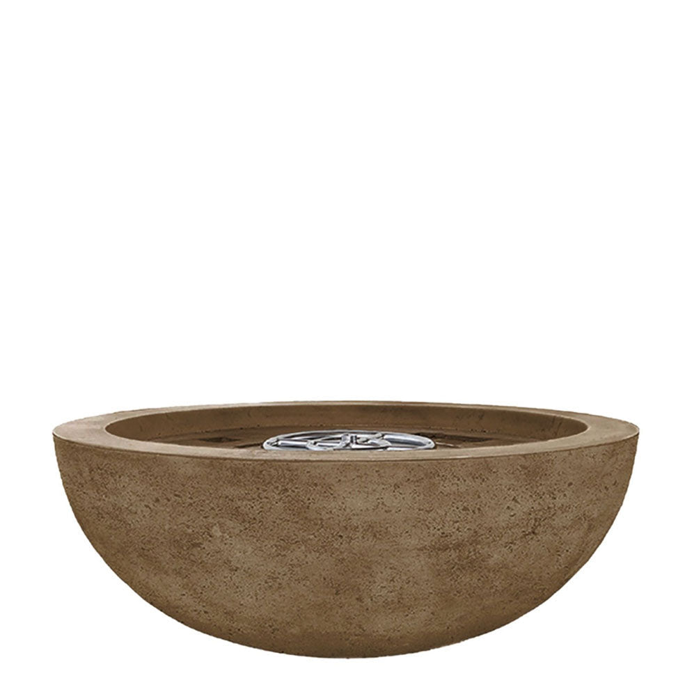Prism Hardscapes Moderno 4 | 48" Concrete Fire Bowl - Outdoor Fire and Patio